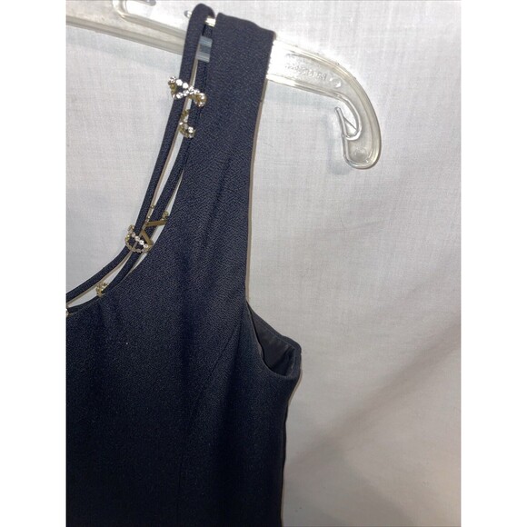 Michael Marcella Ltd. Women’s Embellished Dress Size 8 Black Business Formal - Picture 10 of 12